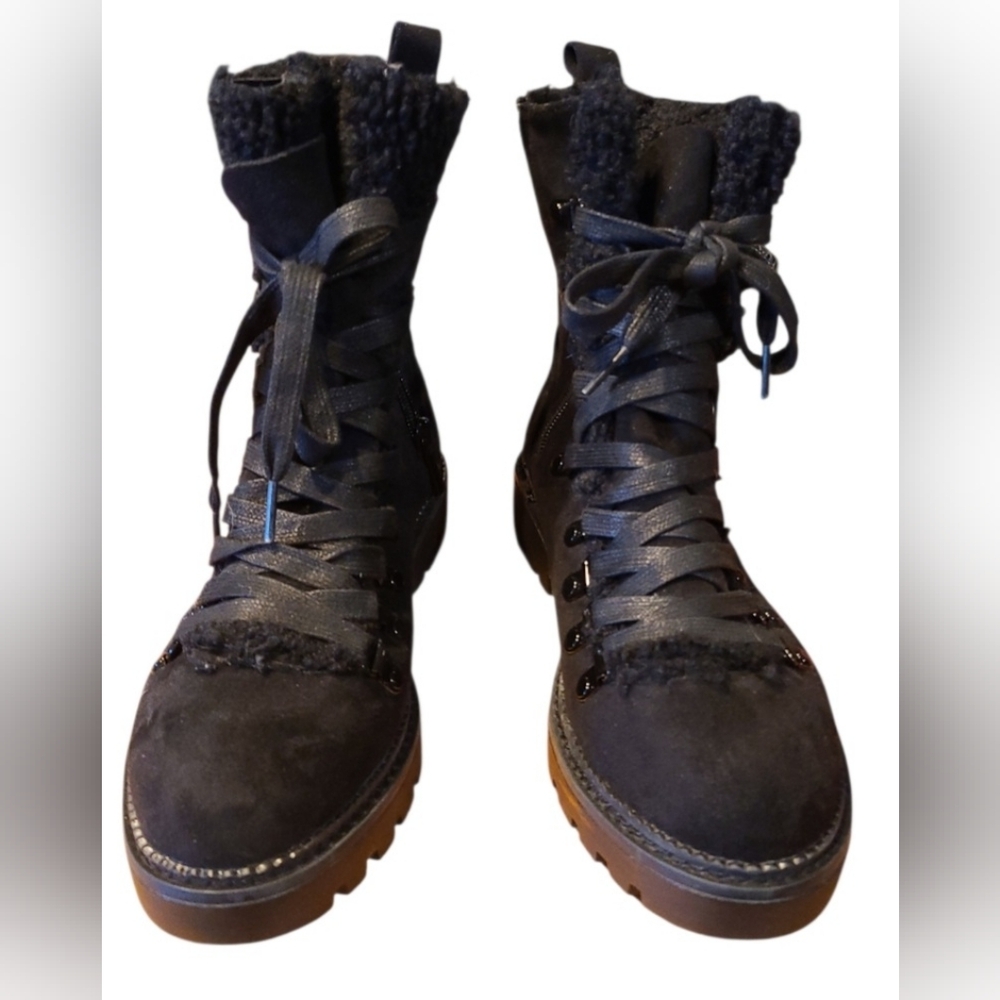 Scoop Laceup Combat Style Boots - Picture 4 of 7